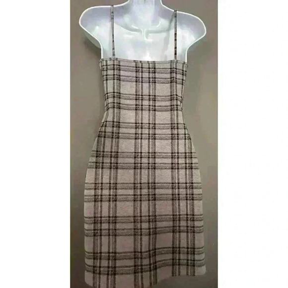 Popular21 Plaid Bodycon Dress (403) - Picture 2 of 8